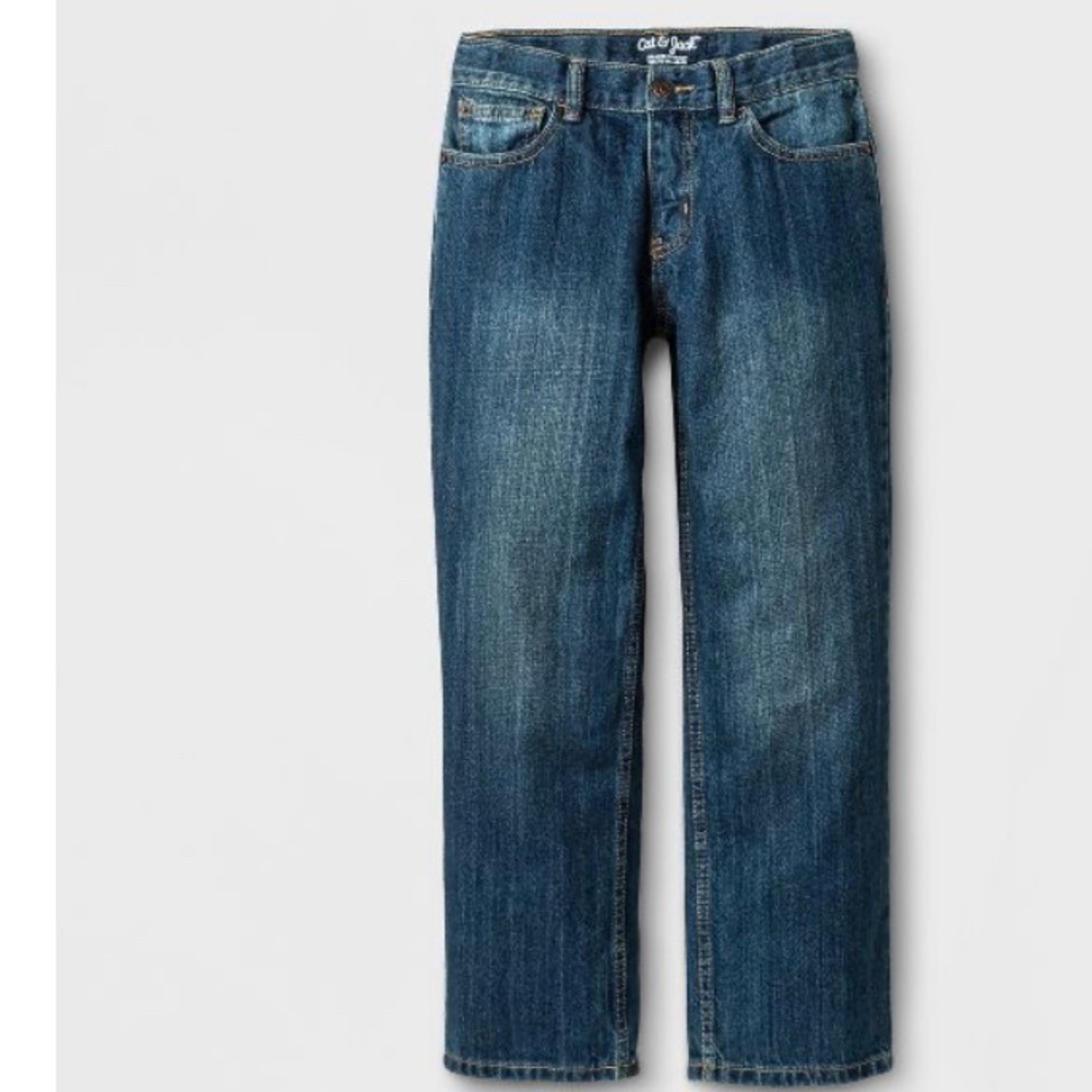 Kids boys blue jeans Children’s place boot-cut